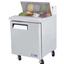 Turbo Air MST28N Refrigerated Counter Sandwich Salad Prep Table 8 16 Size Insert Pans 2712 Length Casters