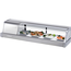 Turbo Air SAK50LN Refrigerated Sushi Display Case Compressor on Left from Front View 4814 Long