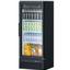 Turbo Air TGM12SDN6 Glass Door Merchandiser Refrigerator 1 Swing Door 1019 CuFt