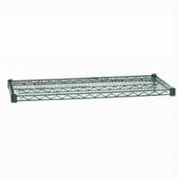 Thunder Group CMEP2442 Green Epoxy Wire Shelving 24 Front to Back x 42 Long Priced Each Purchased in In Cases of 2