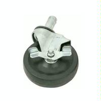 Thunder Group PLCB5140B Caster wBrake 5 Rubber Priced Each Sold in Quantities of 4