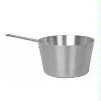 Thunder Group ALSKSS008 Sauce pan 10 quart3 mm Aluminum Cover sold Separately Priced Each Sold in Case of 6