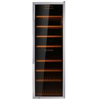 Omcan 45258 Refrigerated Wine Showcase Dual Zone 181 Bottle Capacity 