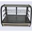 Omcan 44630 Curved Glass Refrigerated Countertop Display Case 34 Length x 27 High