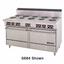 Garland US Range SS684 Range Electric 60 Wide 10 Burners High Performance Sealed Elements With Two 26 Ovens 10 Backguard Stainless Sentry Series