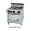 Garland US Range SS686 Range Electric 36 Wide 6 Burners High Performance Sealed Elements With Standard Oven Sentry Series