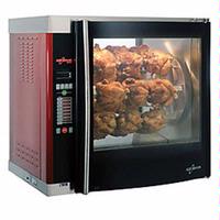 AltoShaam AR7EDBLPANE Rotisserie Oven Countertop Electric 7 Stainless Steel Skewers 21 28 Chicken Capacity Double Pane Curved Glass Door Stainless Exterior