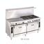 Imperial IRG60CC Range 60 Wide Griddle Top with Two Convection Ovens