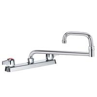 Krowne 13824L Low Lead Commercial Faucet deckmounted 8 centers 24 Jointed Spout NSFANSI Standard 61G