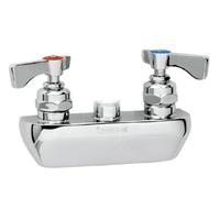 Krowne 14401L Low Lead Royal Series Faucet Splashmounted 4 centers 6 long gooseneck NSFANSI Standard 61G