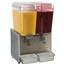 Grindmaster D253 Beverage Dispenser Two 5 Gallon Bowls Refrigerated Stainless Steel Crathco