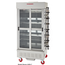 American Range ACB14 Rotisserie Oven Gas 14 Stainless Steel Spits 5060 Chicken Capacity 3 Burners 35000 BTU Each Casters