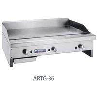 American Range ARTG48 Griddle Countertop Gas 48 Wide 30000 BTU Every 12 34 Thick Plate Thermostatic Controls 
