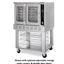 American Range M1 Convection Oven Gas Full Size Single Deck Bakery Depth Manual Controls Solid Doors 80000 BTU