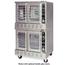 American Range M2 Convection Oven Gas Full Size Double Deck Bakery Depth Manual Controls Solid Doors 80000 BTU Per Deck